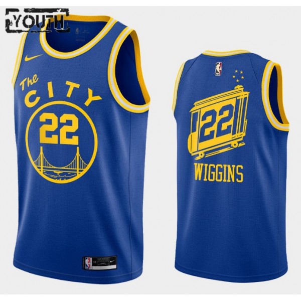 Golden State Warriors Trikot Andrew Wiggins 22 2020-2021 Nike Hardwood Classics Swingman - Kinder Golden State Warriors Trikot Andrew Wiggins 22 2020-2021 Nike Hardwood Classics Swingman - Kinder